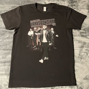 Kevin hart irresponsible tour merch shirt